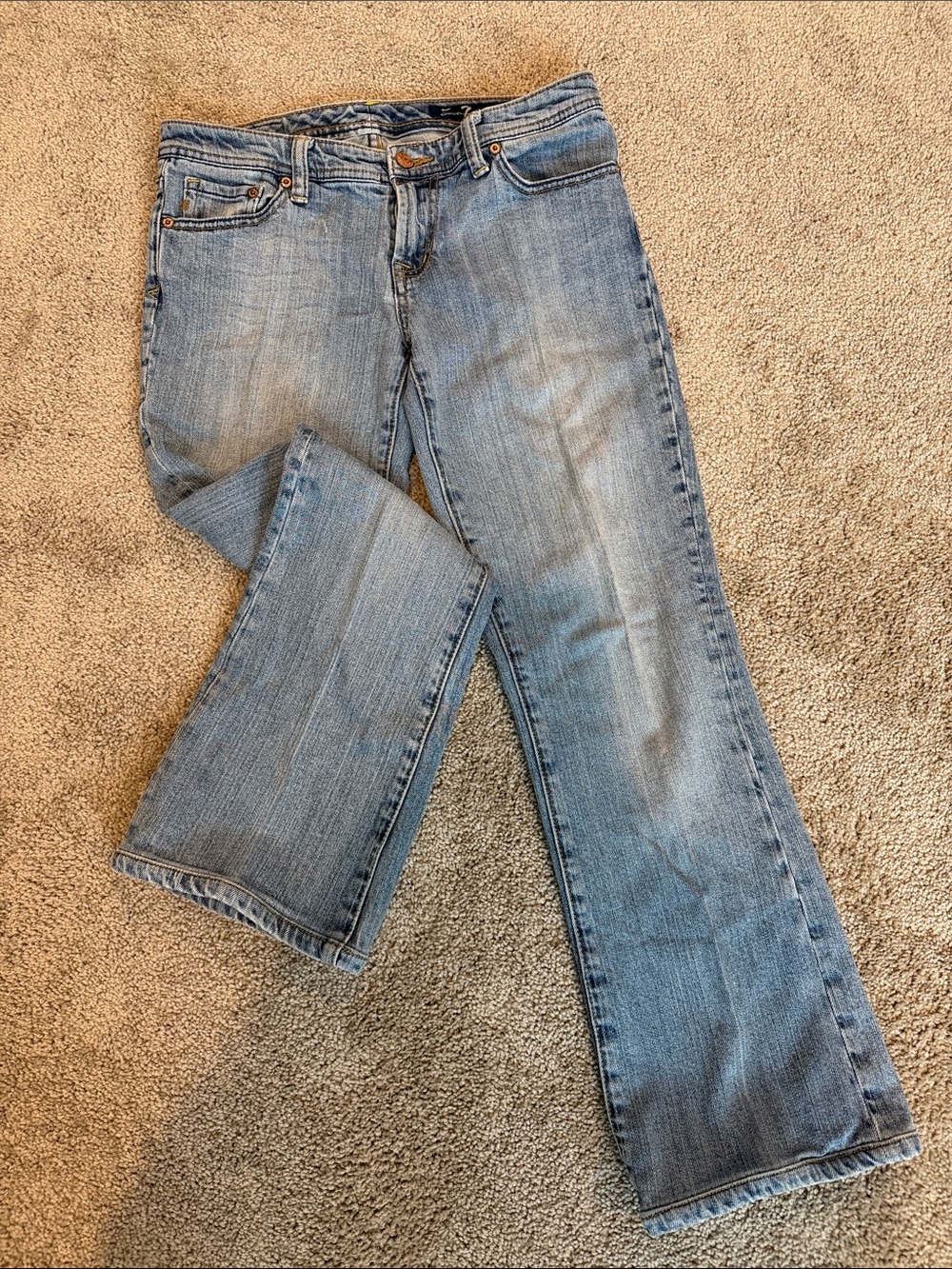 Seven7 Light Blue Boot Cut Jeans